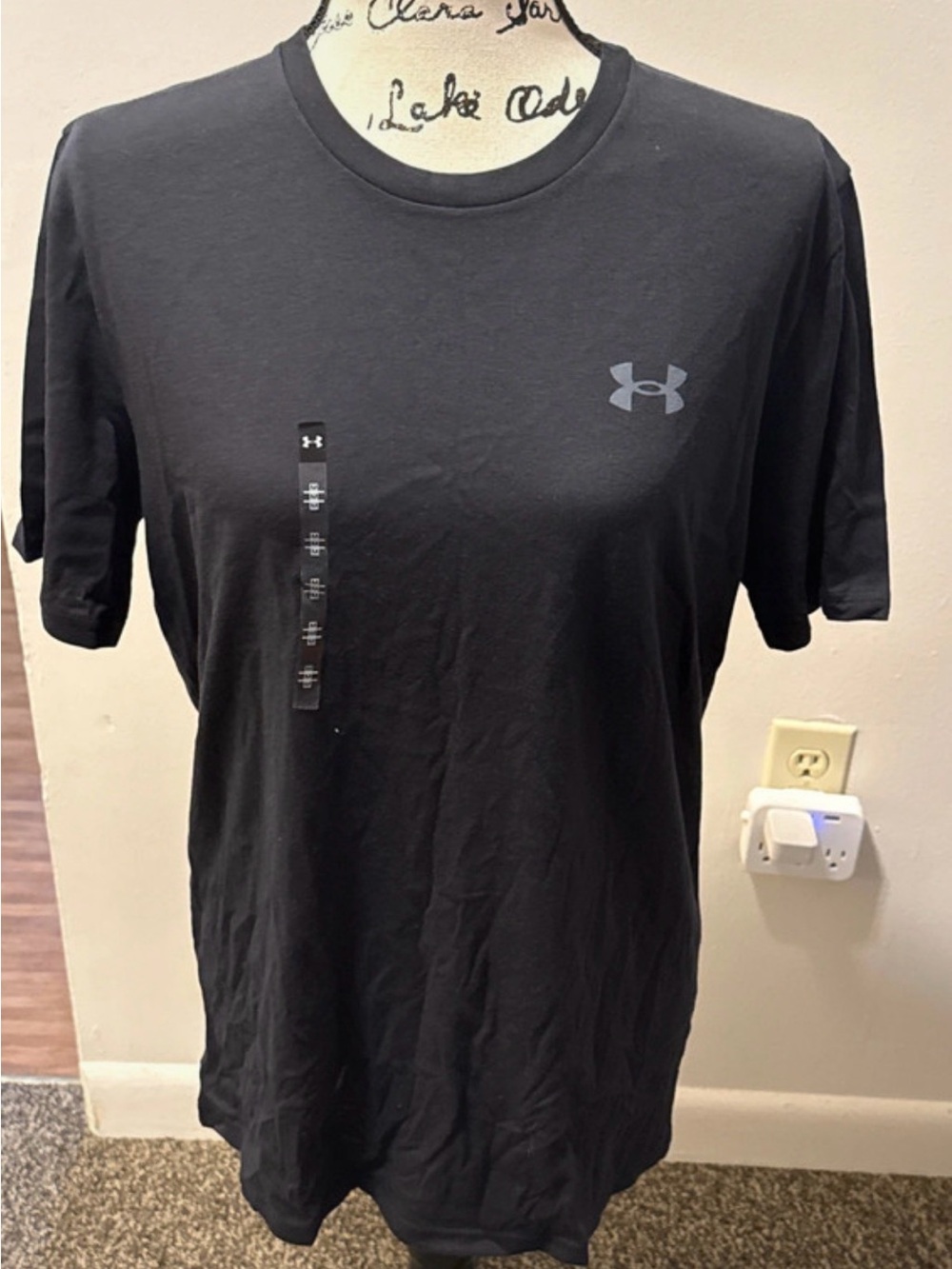 Under Armour Black Men's Short Sleeve Logo Tee